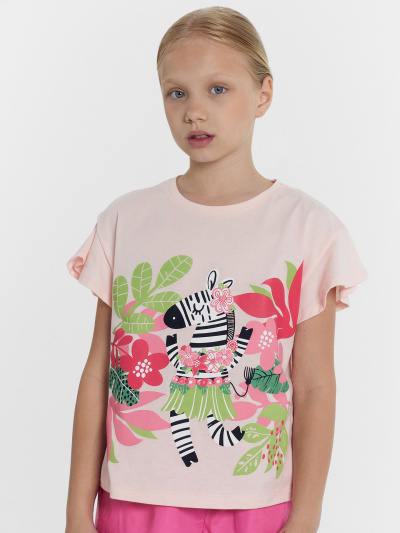 Футболка Mark Formelle 117848/24-28104П-0 розовый_печать_3_сл_на_пол - фото 18