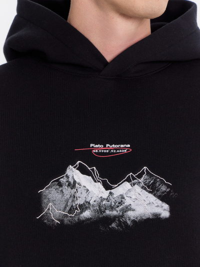 Худи Mark Formelle 121806-1/24-4273П-7П-2 черный_печать_538_D_вышивка - фото 27