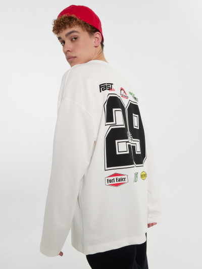 Лонгслив Mark Formelle 121902/24-3965П-0 белый_печать1_2_сл_на_пол_2_сл_на_спинке - фото 17