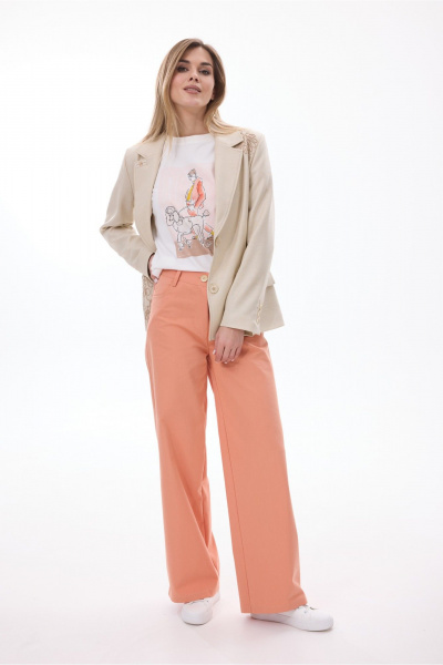 Брюки NiV NiV fashion 423 коралловый - фото 7