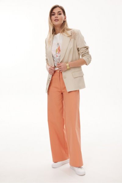 Брюки NiV NiV fashion 423 коралловый - фото 5