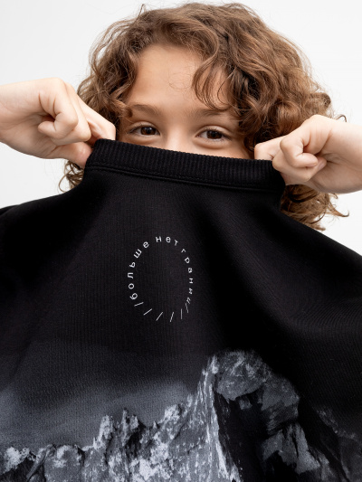 Джемпер Mark Formelle 123437/22/23865П-7П черный_печать_4_сл_на_пол_4сл_на_ЛВ_ПР_рук - фото 26