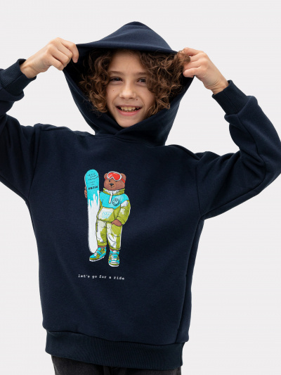 Худи Mark Formelle 123441/22/24674П-7П неви_печать_3_сл_на_пол - фото 22