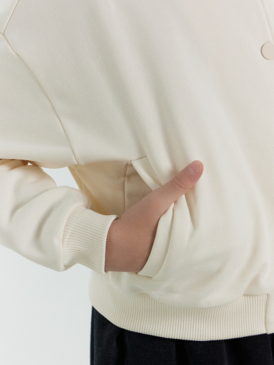 Бомбер Mark Formelle 167753/24-31418П-7 молочный_печать_2_сл_на_ЛВ_дет_пер - фото 23