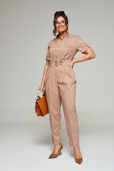 Комбинезон Beautiful&Free 6340 кэмел - фото 1