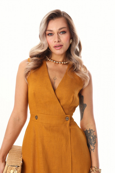 Сарафан LM М83 терракот - фото 5