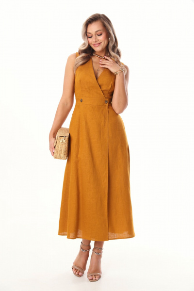 Сарафан LM М83 терракот - фото 3