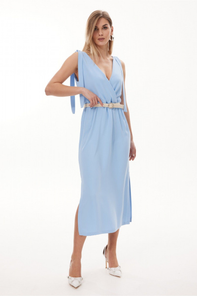 Платье NiV NiV fashion 438 голубой - фото 2