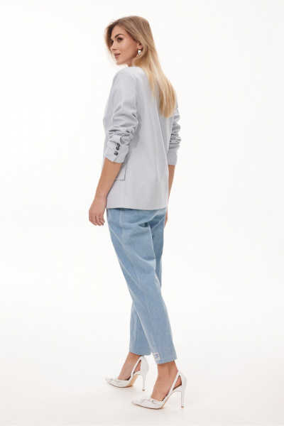 Жакет NiV NiV fashion 440 голубой - фото 6