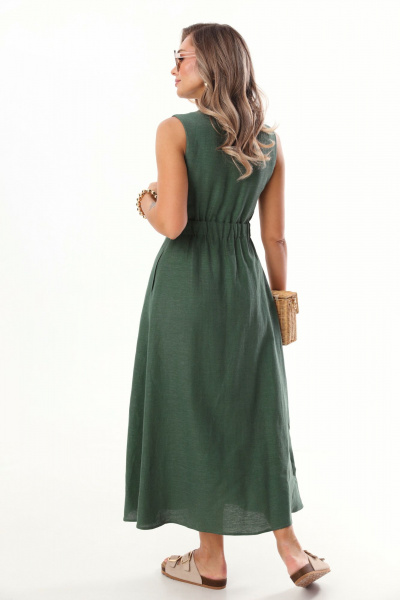 Сарафан LM М83 зеленый - фото 2
