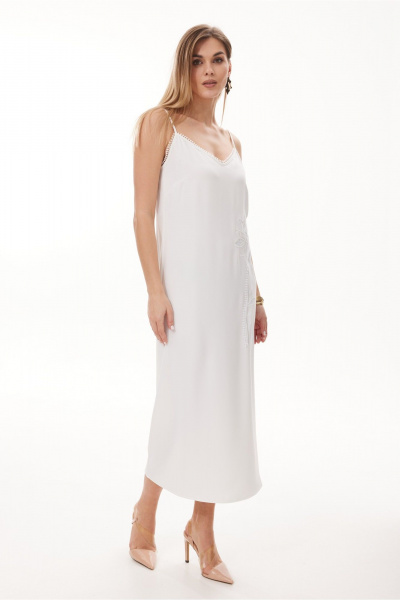 Платье NiV NiV fashion 444 молочный - фото 2
