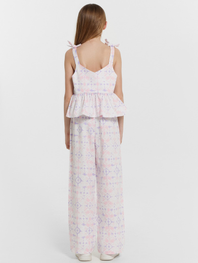 Блуза Mark Formelle 397752/24-33323П-9 розовые_разводы_на_белом - фото 26