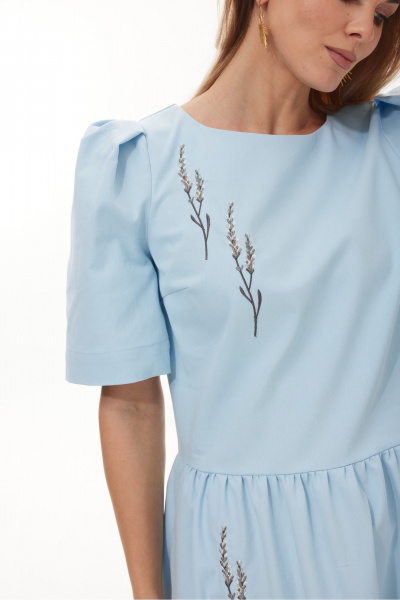 Платье NiV NiV fashion 451/2 голубой - фото 3