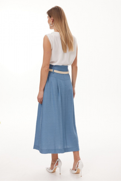 Блуза NiV NiV fashion 452 светло-голубой - фото 7