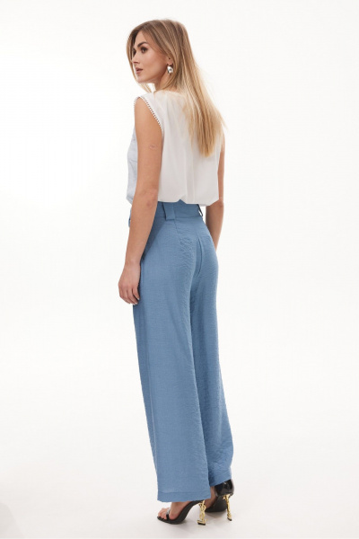 Блуза NiV NiV fashion 452 светло-голубой - фото 3