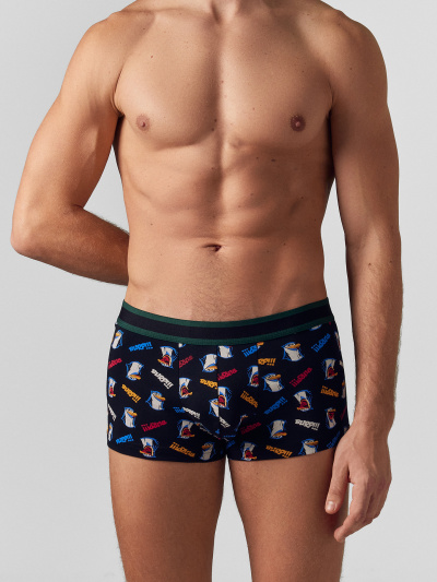 Трусы Mark Formelle 411124-2/25-4874П-5 прикольные_пингвины_глубокий_синий5 - фото 28