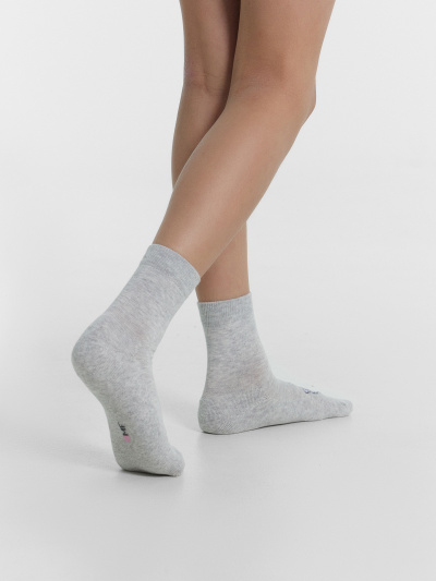 Носки Mark Formelle 504K-2918/B3-24504K св.серый_меланж_рис.2918 - фото 53