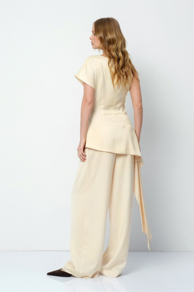 Блуза, брюки PiRS 5816 сливочное_масло - фото 6