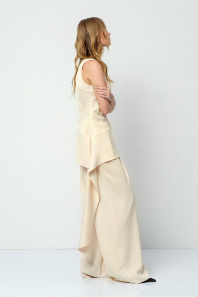 Блуза, брюки PiRS 5816 сливочное_масло - фото 3