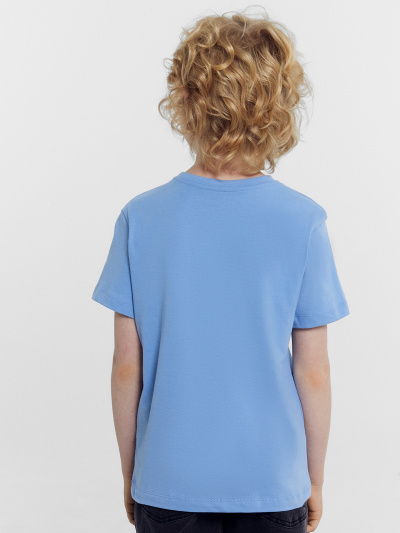 Футболка Mark Formelle 113379/24-27791П-0 св.синий_печать_3_сл_на_пол - фото 52