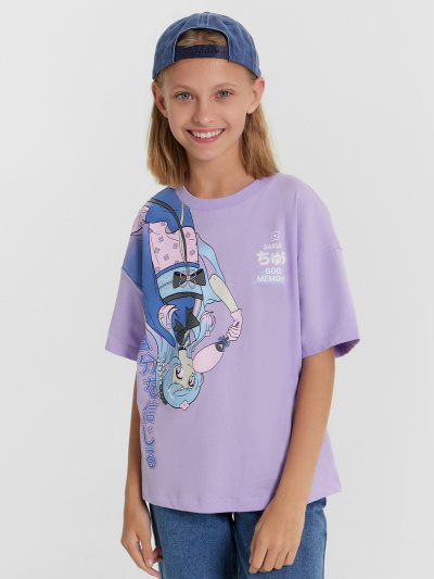 Футболка Mark Formelle 117843/24-27896П-0 св.лаванда_печать_3_сл_на_пол - фото 24