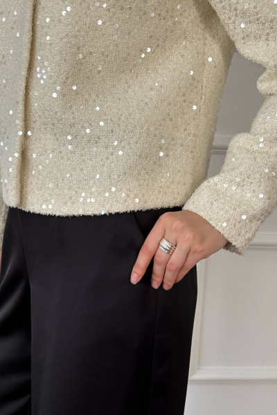 Брюки Tammi 3Т93-24/2 черный - фото 4