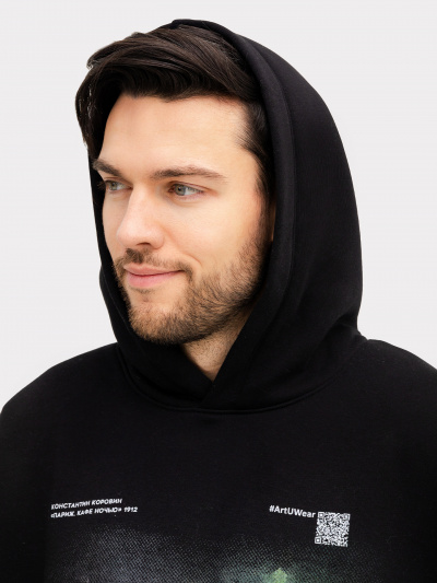 Худи Mark Formelle 121816/24-3609П-7П черный_печать_3_сл_на_пол_1сл_на_спинке_1сл_внутр._ - фото 51