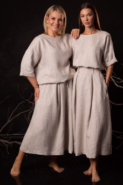 Джемпер, бант, юбка Kivviwear 43164318.02 - фото 4