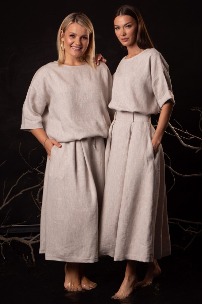 Джемпер, бант, юбка Kivviwear 43164318.02 - фото 3