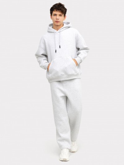 Худи Mark Formelle 121867/24-3675Ц-7П-2 серый_меланж_4306_А_494_D_вышивка - фото 31