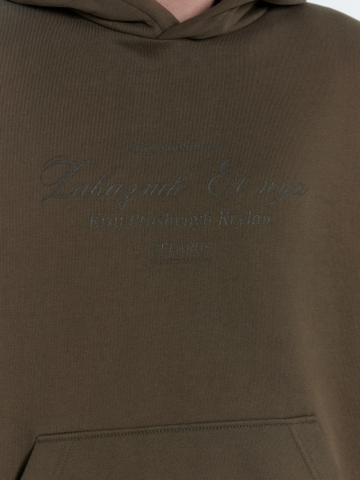 Худи Mark Formelle 121878-1/24-4385П-7П табак_печать_1_сл_на_пол_3_сл_на_спинке - фото 36