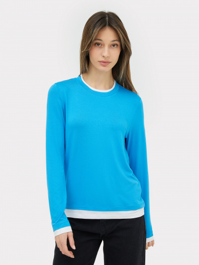 Джемпер Mark Formelle 122930/22/25481Ц-8 лазурный_голубой - фото 27