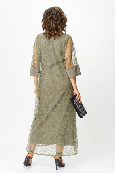 Кардиган, платье Michel chic 1421 хаки - фото 3