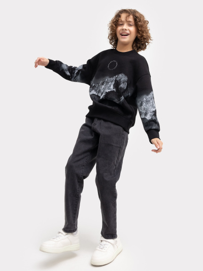 Джемпер Mark Formelle 123437/22/23865П-7П черный_печать_4_сл_на_пол_4сл_на_ЛВ_ПР_рук - фото 31