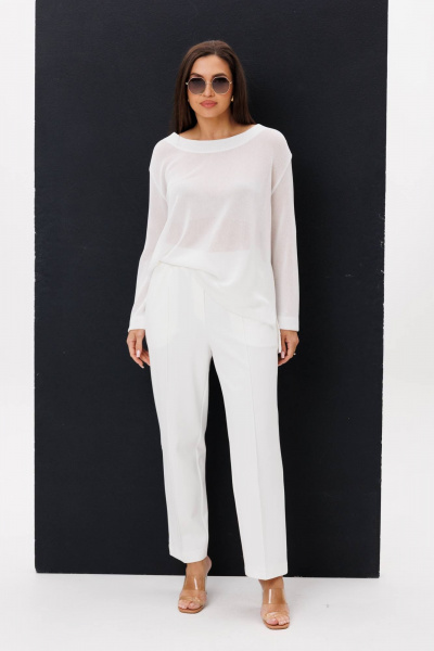 Брюки, джемпер Fantazia Mod 5138 белый - фото 2