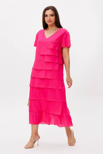 Платье Fantazia Mod 5135 фуксия - фото 8