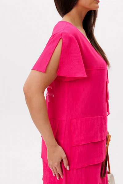 Платье Fantazia Mod 5135 фуксия - фото 6