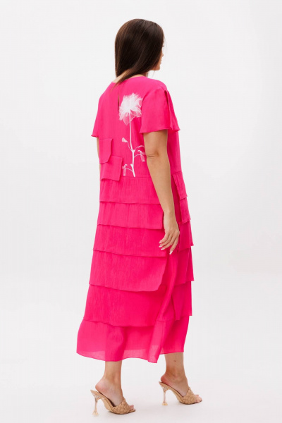 Платье Fantazia Mod 5135 фуксия - фото 3