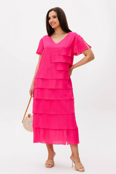 Платье Fantazia Mod 5135 фуксия - фото 1