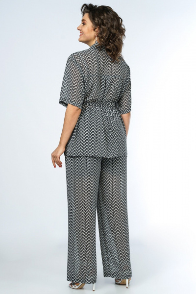Блуза, брюки Alani Collection 2325 зиг-заг - фото 11