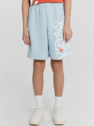 Шорты Mark Formelle 133350/24-30161П-7 голубая_дымка_печать - фото 56