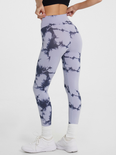 Леггинсы Mark Formelle 342304/24-28638П-5 тай_дай_на_сиреневом - фото 26