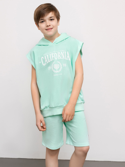 Жилет Mark Formelle 363328/22/18544П-7 ментол_печать_1_сл_на_пол - фото 56