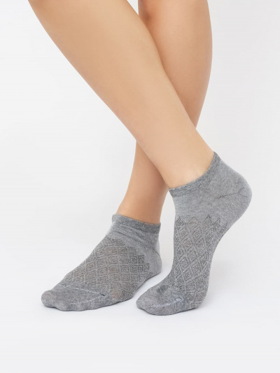 Носки Mark Formelle 395K-1978/22395K серый_лен_рис.1978 - фото 39