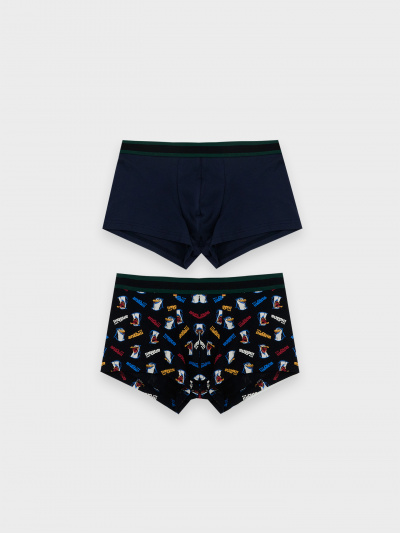 Трусы Mark Formelle 411124-2/25-4874П-5 прикольные_пингвины_глубокий_синий5 - фото 43