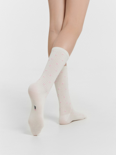 Носки Mark Formelle 430K-3165/B3-25430K молочный_рис.3165 - фото 39