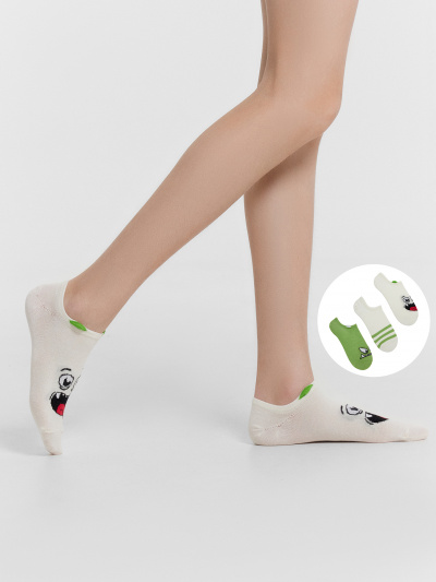 Носки Mark Formelle 453A-2365/B5-233453A молочный_салатовый_рис.2365 - фото 49