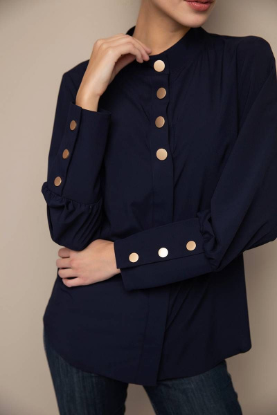 Рубашка Daloria 6134 синий - фото 4