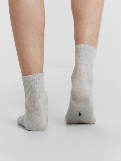 Носки Mark Formelle 106K-3084/25106K св.серый_меланж_рис.3084 - фото 28
