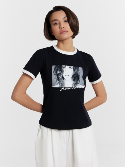 Футболка Mark Formelle 112936/24-33056П-5 черный_печать_3_сл_на_пол - фото 30